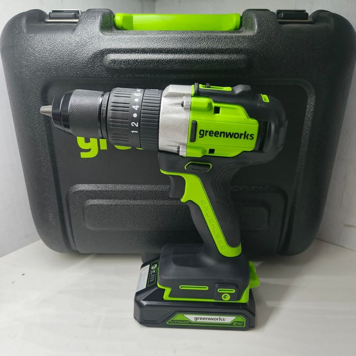 Шуруповерт Greenworks GD24DD60