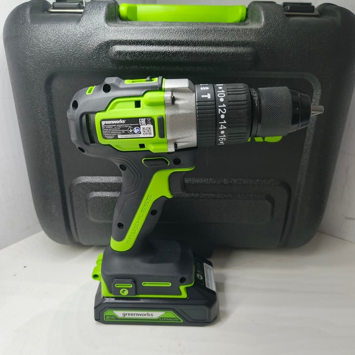 Шуруповерт Greenworks GD24DD60