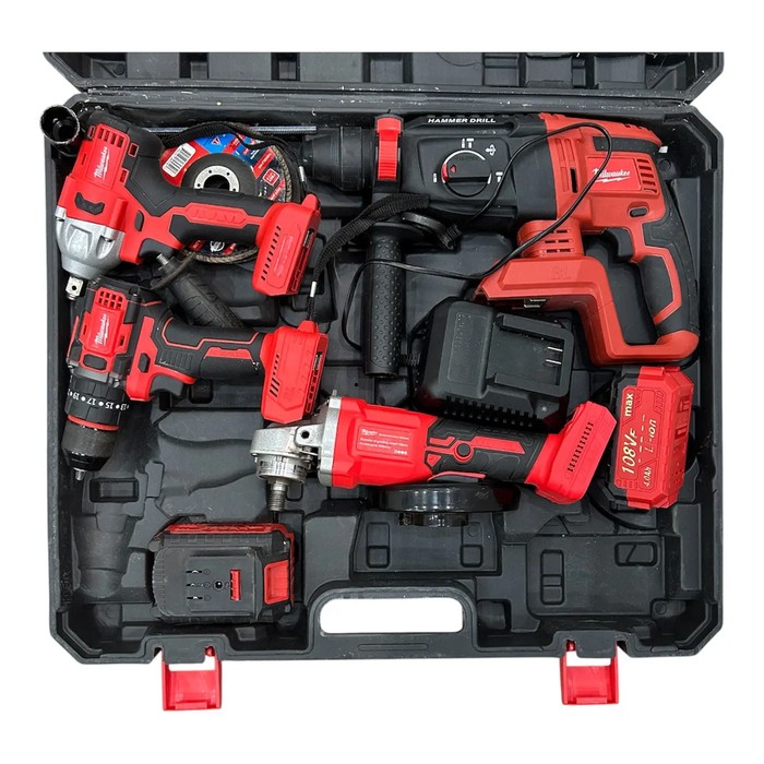 Набор инструментов (большой) Milwaukee 4в1