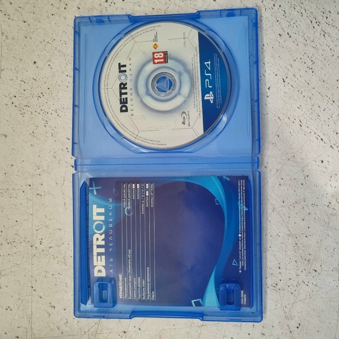 Диск Sony PlayStation 4 Detroit Стать Человеком