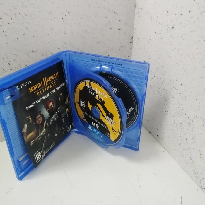 Диск Sony PlayStation 4 Mortal Kombat 11 Ultimate