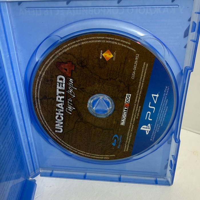 Диск Sony PlayStation 4 Uncharted 4: Путь Вора