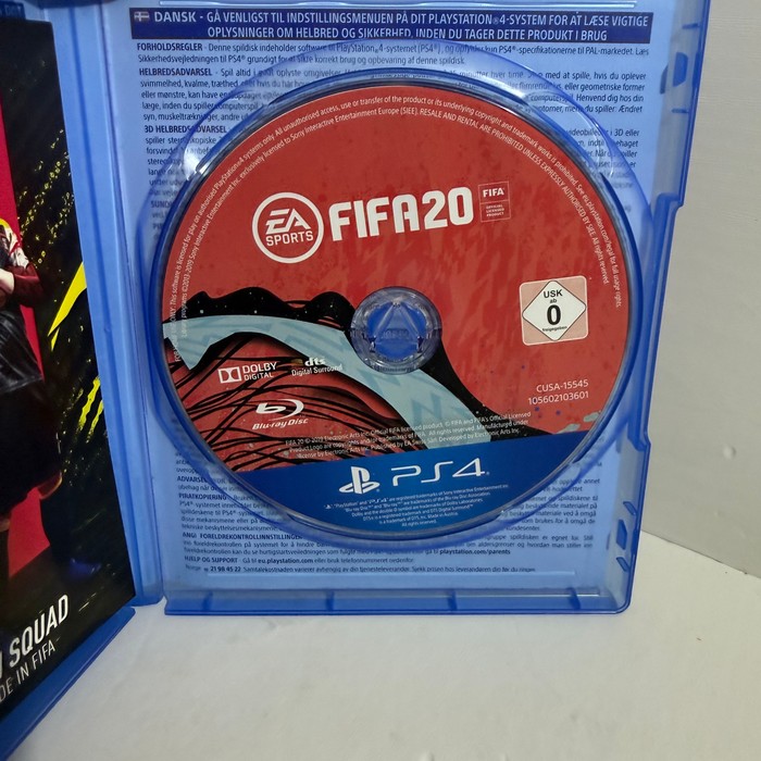 Диск Sony PlayStation 4 Fifa 2020