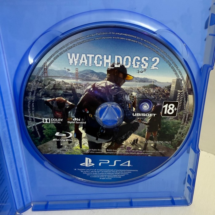 Диск Sony PlayStation 4 Watch Dogs 2