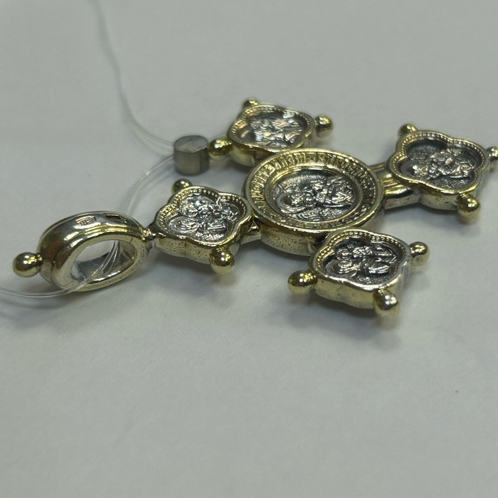 Крест Серебро 925
