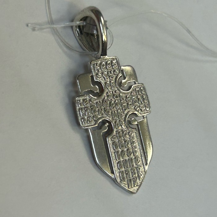 Крест Серебро 925