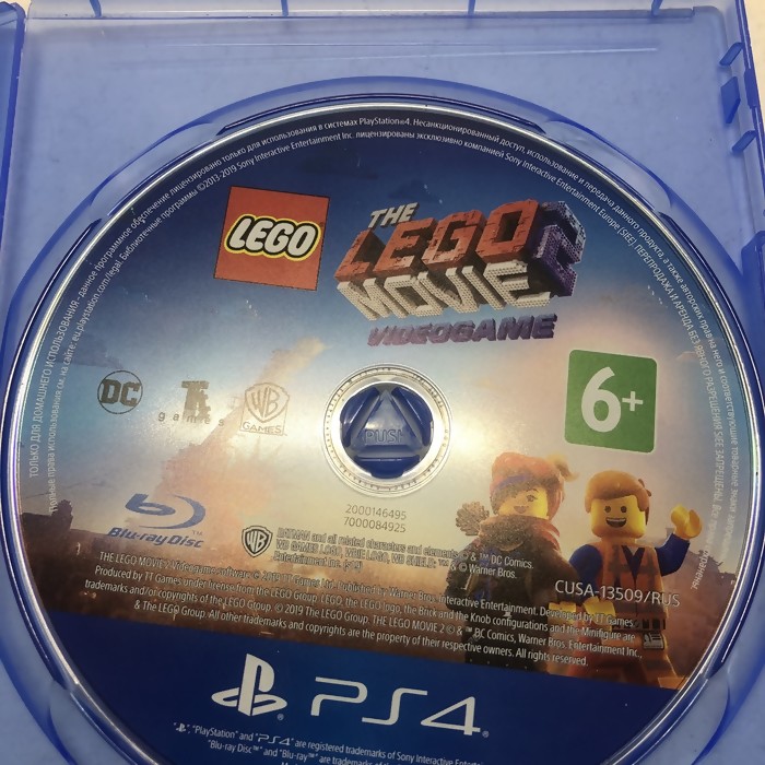 Диск Sony PlayStation 4 LEGO MOVIE